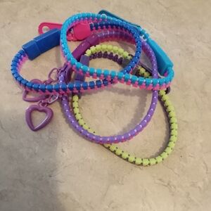 Zipper Bracelets